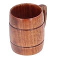 thumbnail image 1 of Jarra De Cerveza, Taza De Café Anti Escaldado De Madera Multiusos De 300 Ml Con Mango Para KTV Para Restaurante, 1 of 8
