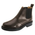 thumbnail image 3 of Roamers Mens Leather Quarter Lining Gusset Chelsea Boots, 3 of 4