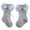 Grey, variant on Ketyyh-chn99 Socks for Girls Infant Socks Girls Baby Socks Toddlers Boys Girls Kids Socks Shoes Socks Princess Socks Floor Socks Red,M