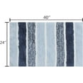 thumbnail image 2 of Chesapeake Sherrington Micro Tufted Bath Rug - 24"X40"- Navy, 2 of 5