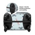thumbnail image 3 of Haiem Poodle Playing Skateboard Luggage Cover Printed Suitcase Covers for Luggage Elastic Washable Suitcase Protector Fits 18-32 Inch Luggage-X-Large, 3 of 8