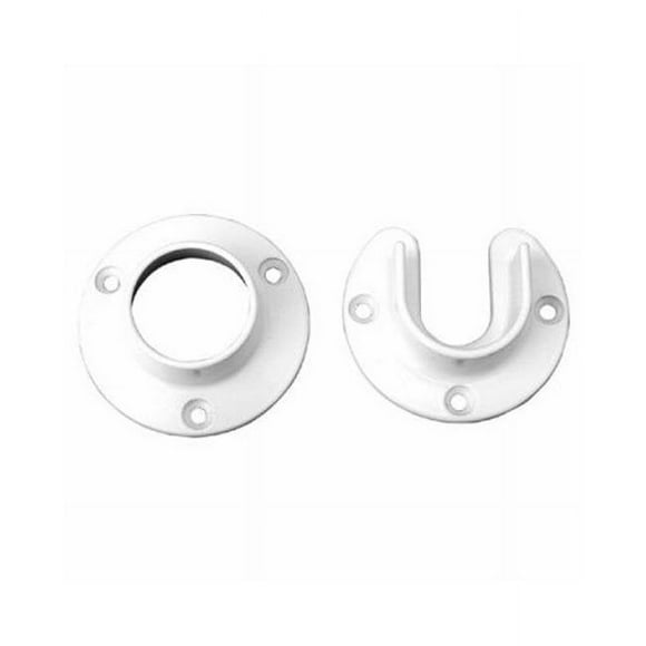 Knape & Vogt Manufacturing 217333 Cd-0010-Wt Pr Wht Pole Socket