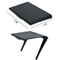 thumbnail image 4 of Cxui Monitor Riser Desktop Stand, Computer Screen Tv Stand with Storage Shelf, Adjustable Brackets, Space Saving Organizer for Desk (1Pcs) Black, 4 of 5