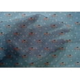 thumbnail image 4 of oneOone Cotton Silk Fabric Dot & Cat Face Animal Print Fabric BTY 42 Inch Wide, 4 of 4