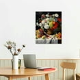 thumbnail image 2 of ONETECH Claude Monet Canvas Wall Art - Still Life with Flowers and Fruit Print Poster - Famous Artwork Fine Art Oil Painting Reproductions for Home Decor - Monet Poster Vintage Picture 16\x20\, 2 of 4