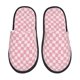 thumbnail image 1 of Balery Irregular Plaid Pantuflas de Casa de Felpa Silenciosas con Diseño Estampado, Zapatillas Cómodas Antideslizantes de Algodón para Interior-Medium, 1 of 8