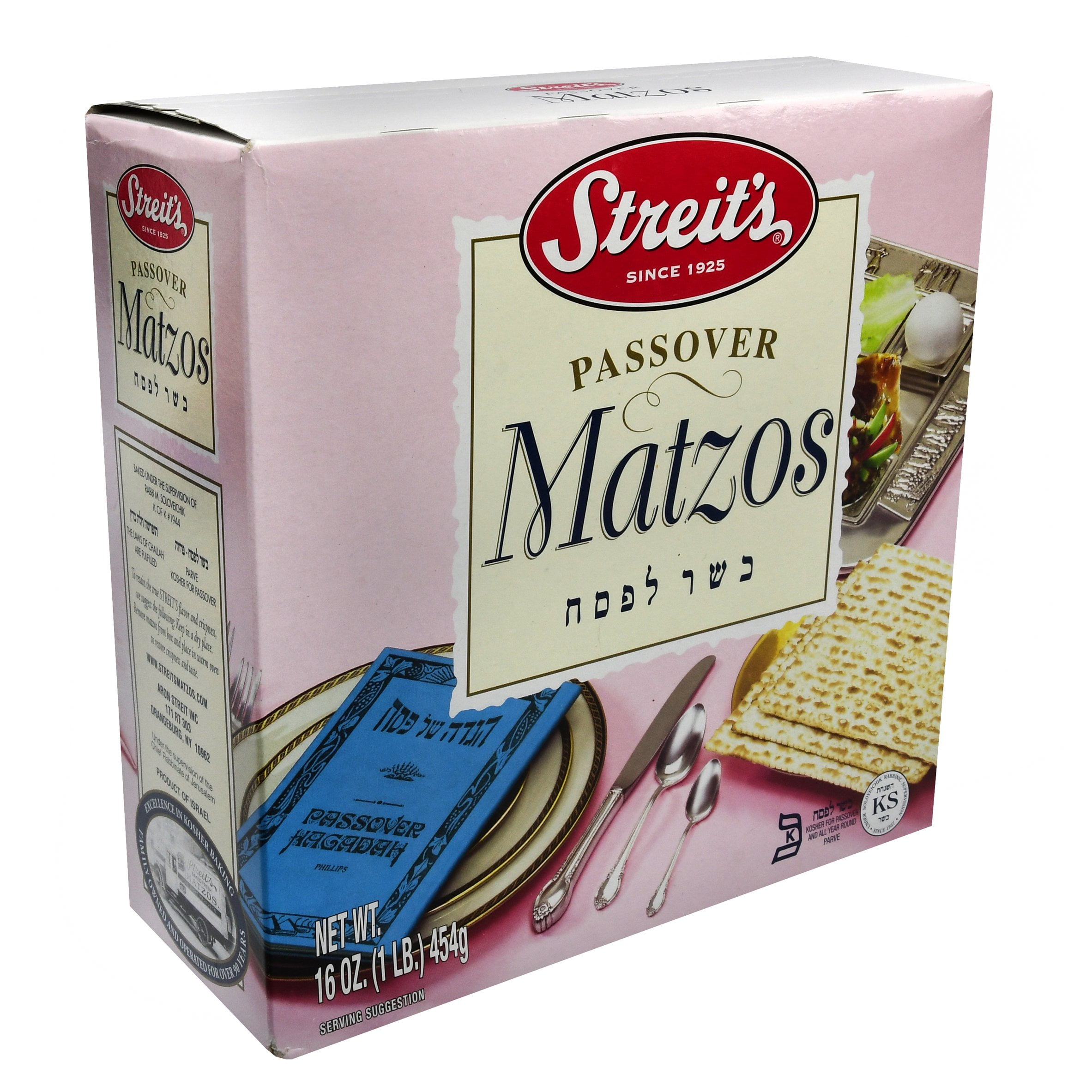 Streits Bakery Passover Edition Mandel Toast, Plain, Kosher