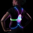 thumbnail image 2 of Chaleco para correr noxgear Tracer2 multicolor con luz reflectante, 2 of 8