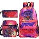 thumbnail image 1 of 2023- 4 Hellfire Club 3pcs School Backpack Shoulder Bag Pen Bag_c, 1 of 1
