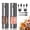 Gray, variant on 2PCS electric salt and pepper grinder set - battery-powered spice grinder, adjustable for coarseness, perfect for home kitchens, durable plastic, electric salt and pepper grinder, automatic grinder