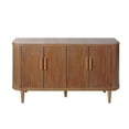 thumbnail image 5 of Accent Storage Cabinet, Modern Accent Buffet Cabinet with Adjustable Shelves, Freestanding Sideboard with Four Doors, Accent Cabinet with 4 Doors for Hallway Entryway Living Room48382, 5 of 16