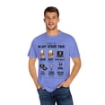 thumbnail image 4 of Hilarious My Spare Times Obsessions Drinking Bourbon Lover Humorous Drinker Liquor Alcoholic Beverages Fan Unisex Garment-Dyed T-shirt, 4 of 4