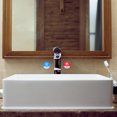 thumbnail image 1 of Raindrops 10Pairs Assorted Color Hot and Cold Water Signs Acrylic Safety Stickers for Public and Hotel Use, 1 of 6