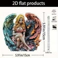 thumbnail image 2 of Dvkptbk Acrylic Display Stand Bohemianand Flower2D Acrylic Standee Sitting Garden Decorative Balls Home Decor, 2 of 2