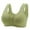 Green, variant on Utoimkio Front Closure Wireless Bras for Women Lace Comfort Full Coverage Bras for Women No Underwire Everyday Bras