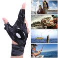 thumbnail image 4 of Guantes de pesca LED de medio dedo Iluminación deportiva Guantes de senderismo para acampar al aire libre Tmvgtek pescar, 4 of 7