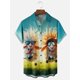 thumbnail image 3 of Camiseta divertida con estampado 3D de animales de dibujos animados para hombre, camisetas de manga corta de secado rápido, ropa informal para hombre, camisa de moda urbana de verano, 3 of 5