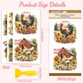 3Pcs PVC Waterproof Decorative Stickers Self Adhesive Decals for ...