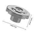 thumbnail image 2 of UPOUART 6Ud Retenedores De Cuerdas Compatibles Para Bajo Y Guitarra Con Montaje Plata, 2 of 6