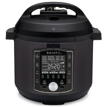 Instant Pot Pro 8-Quart Electric Pressure Cooker, 10-in-1 Slow Cooker, Rice/Grain Cooker, Steamer, Sauté, Sous Vide, Yogurt Maker, Sterilizer and Warmer