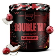 REDCON1 Double Tap Thermogenic Fat Burner, Powder, 40 Servings (Blue Raspberry)