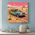 thumbnail image 3 of Car Poster (19) Wall Art Picture Painting Poster Canvas Print Posters Artworks Bedroom Living Room Decor 16x16inch(40x40cm), 3 of 5