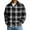 Black, variant on Men's Casual Button-Down Long-Sleeve Shirt Fashionable Casual Men's Clothing