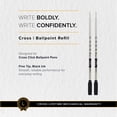 thumbnail image 7 of Cross Ballpoint Pen Refill - Black - Fine - Dual Pack, 7 of 7