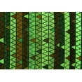 thumbnail image 1 of Ahgly Company Indoor Rectangle Oriental Green Modern Area Rugs, 2' x 5', 1 of 4