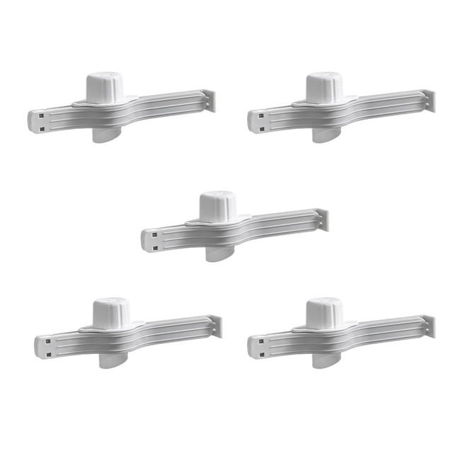 Naiovety Clip de sellado de bolsa, sellador de vertido a prueba de humedad para cocina, conservación, tapa de de sellado de cereales reutilizable, Type2 NO2 Naiovety HA063643-02