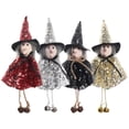 thumbnail image 1 of 4pcs Chic Witch Figurine colgando decoración de Halloween Festival de decoración de brujas, 1 of 5