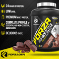 thumbnail image 6 of Forzagen Whey Protein Powder - Protein Shakes with 25g of Protein Low Carb Protein Powder | No Sugar Added | Best Protein Powder Tasting | Mass Gainer | Weight Gainer | 5LBS (Dutch Chocolate), 6 of 8
