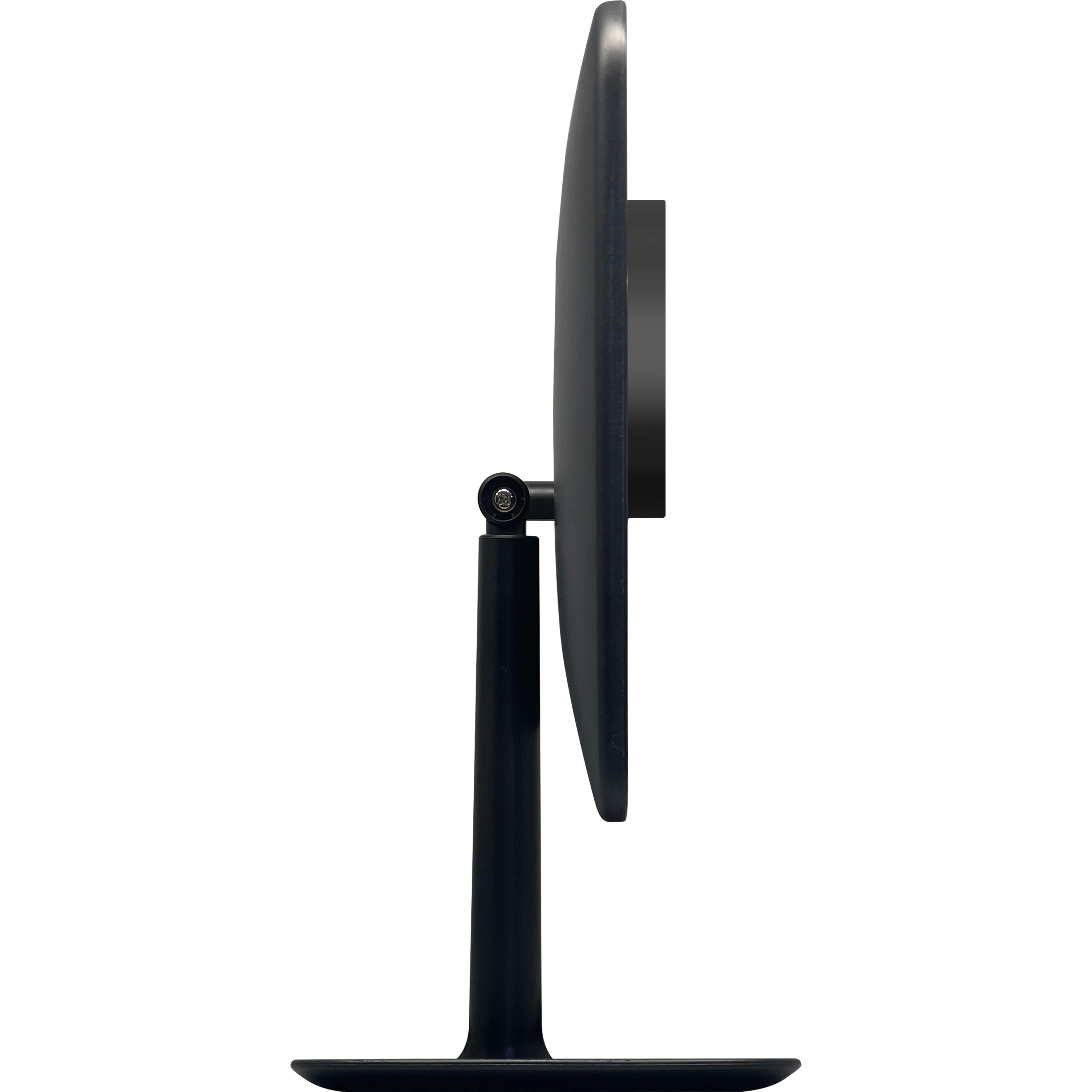 Mainstays LED Lighted Vanity Makeup Mirror with Lights, 5X Magnifying & Storage Tray, Rich Black Finish