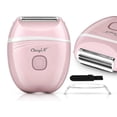 thumbnail image 1 of Rasuradora Electrica Mujer Depiladora Electrica Afeitadora Recargable Para Mujeres Adecuado Para Partes Íntimas Axilas Y Todo El Cuerpo Modelo De Carga Modelo Rosa, 1 of 4