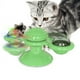 thumbnail image 1 of Juguetes portátiles verdes para mascotas, rompecabezas interactivo para gatos, mesa giratoria de entrenamiento, molino de viento, pelota giratoria, juego para gatitos, suministros para gatos., 1 of 5