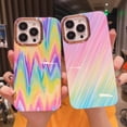 thumbnail image 4 of Funda De Lujo De Mármol Del Arco Iris Teléfono Para El iPhone 11 12 13 14 Pro Max 14 Plus 14 13 12 Cubierta Trasera Parachoques De Silicona, 4 of 4