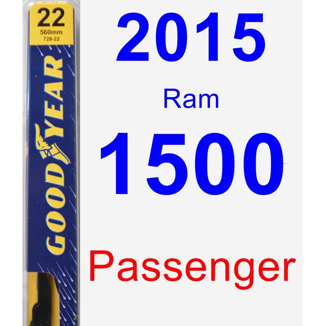 2015 Ram 1500 Passenger Wiper Blade Premium
