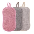 thumbnail image 1 of Kitchen Cleaning Towel Grease Wiping Rags Absorbent Dish Cloth 2Sided Sponge, 1 of 3