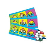 Emoji Crayons 4Pc - Basic Supplies - 24 Pieces