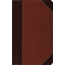 ESV Thinline Bible, Red Letter (Trutone, Brown/Cordovan, Portfolio Design), (Hardcover)