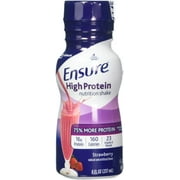 Ensure High Protein Nutrition Shake, Strawberry, 8 fl oz, 6 Count