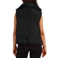 thumbnail image 4 of IMENGL Plus size down cotton vest, Black 2XL, Size M-5XL, 4 of 6