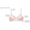 thumbnail image 6 of Wacoal Women's Back Appeal Wirefree T-Shirt Bra 36G Black, 6 of 6