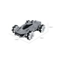 thumbnail image 3 of Voiture Rc Cascade pour Enfants Rotation 360° Dérive avec Lumières Led Fonction Vaporisateur Musical Télécommande 2.4G 20X13.5X5.5Cm Jouet de Course Tout-Terrain à Quatre Roues Motrices, 3 of 9