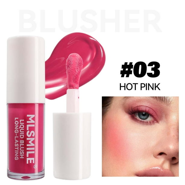 Colorete líquido para mejillas y rostro, iluminador fino, contornos, hidratante, revelador de color, rubor, 4,5 ml.