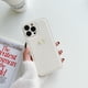 thumbnail image 1 of Funda personalizada para iPhone 13 14 Pro Max, Funda de cuero con letras iniciales coreanas, de lujo, para modelos 13, 12, 11, 14 Pro Max, 1 of 4