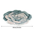 thumbnail image 3 of Bovemsi Clearance Heat Transfer 3D Shaped Flower Floor Mat Sofa Bedroom Living Room Carpet, 3 of 4