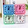 thumbnail image 3 of Square Crystal Alarm Clock Watch Alarm Clock Bedside Office Electronic Clock, 3 of 10