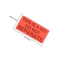 thumbnail image 2 of unbranded 500Ud Etiquetas De Advertencia Rojas Adhesivas Y Resistentes Al Transporte, 2 of 7