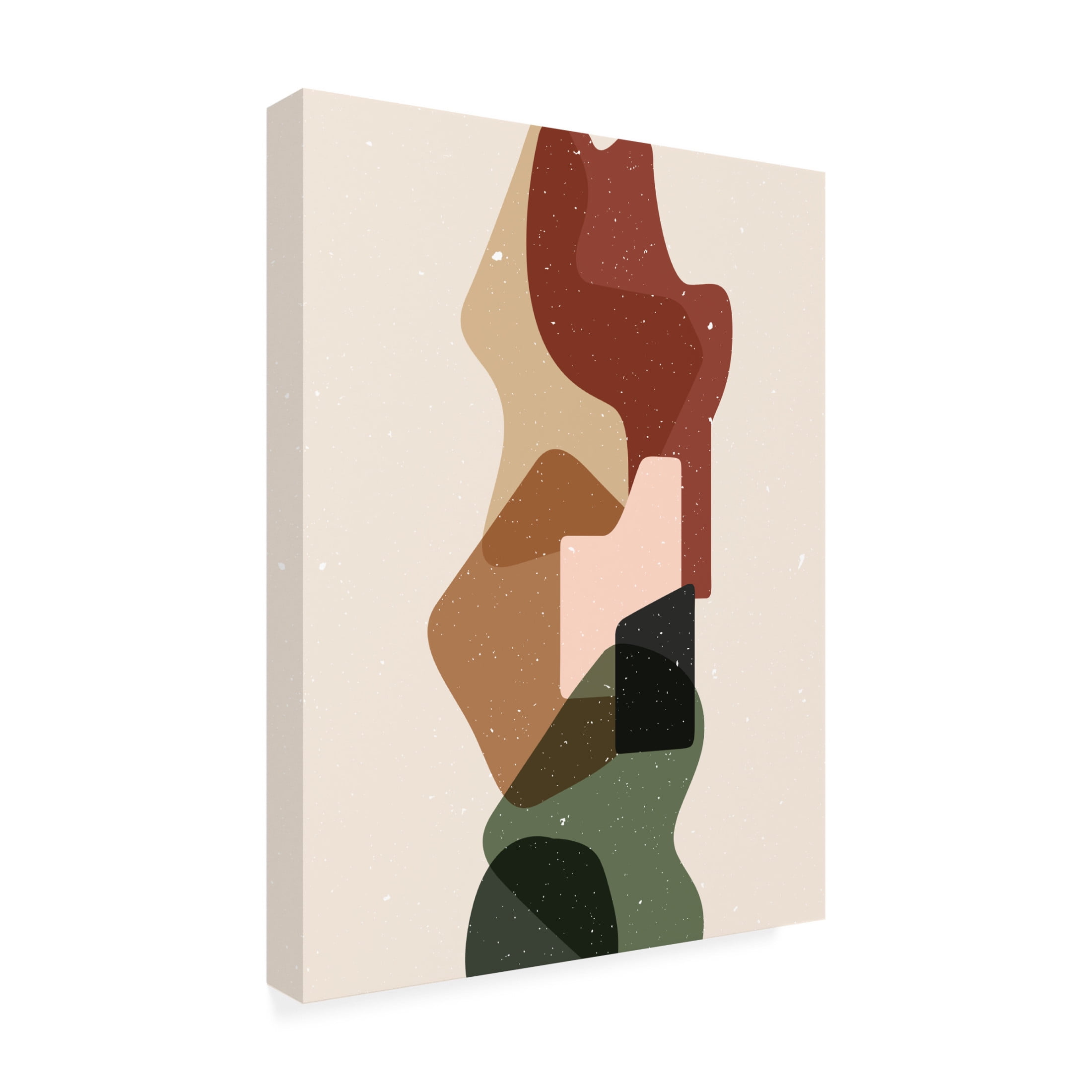 Trademark Fine Art NKTN Abstract composition 12 Canvas Wall Art